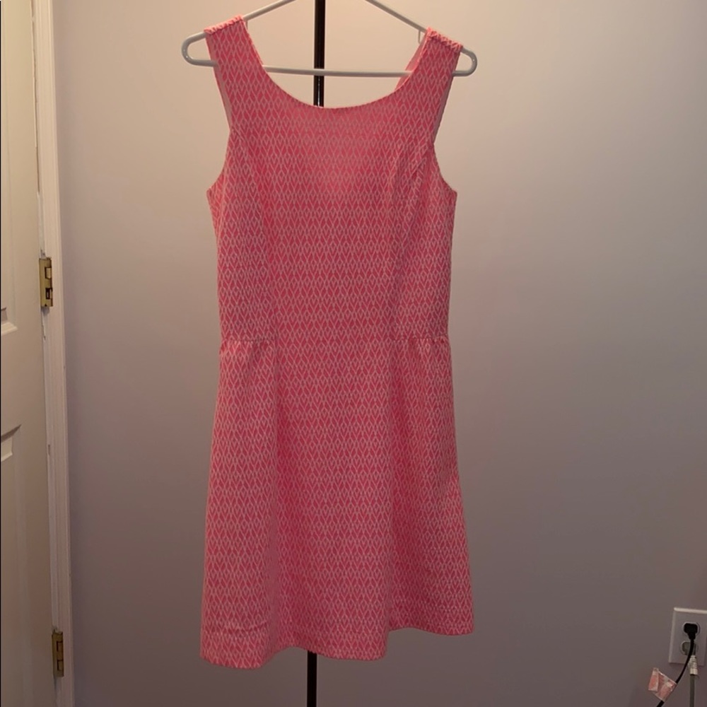 Lilly Pulitzer bright pink dress